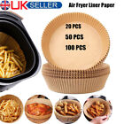 20-100PCS Air Fryer Disposable Paper Liner Round Non-Stick Baking Paper Liners
