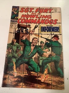 Sgt. Fury & His Howling Commandos #57 Marvel 1968 The Informer! - Picture 1 of 5