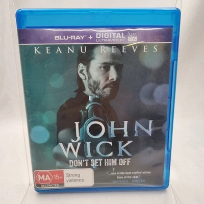 John Wick | Uv (Blu-ray, 2014) Keane Reeves Action Assassin Spy Hitman Complete  - image 1 of 4
