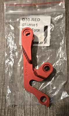 Colgador de cambio rojo ATIDH0063 GT Sanction Force I-drive Distortion Pilo D30 Foto 1 de 3