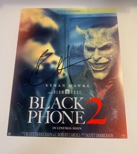ETHAN HAWKE Autografo 8x10 Foto FIRMATO AUTO Telefono Nero 2 - Foto 1 di 2