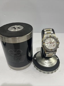 Orologio Reactor Critical Mass Cronografo Uomo 75102 Diver 200M Con Scatola, Batteria Nuova - Foto 1 di 13