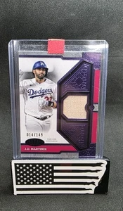 ⚾️2024 Topps Tier One #T1R-JM J.D. Martinez Bat Card #'d 014/149 Dodgers🔥📈 - Picture 1 of 2