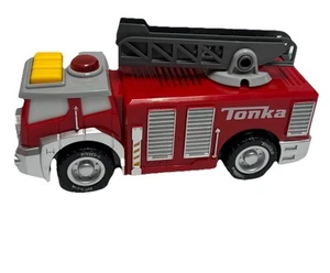 Tonka Fire Truck Hasbro Trademark 2020 Red Grey Extendable Ladder - Picture 1 of 13