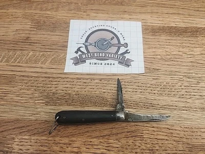 Vintage  Early 1900’s AW Wadsworth & Son Germany Wood Handle Pocket Knife - Image 1 of 4