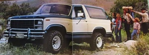 Ford Bronco 1980 Dealer Original Sales Brochure Literature Catalog Ad FDT-8012 - Picture 1 of 4