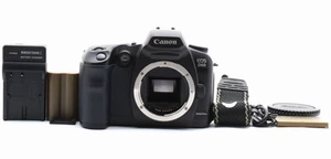 [MINT] Canon EOS D60 Digital SLR Camera 6.3MP Black Body From JAPAN [DDU] - Picture 1 of 12
