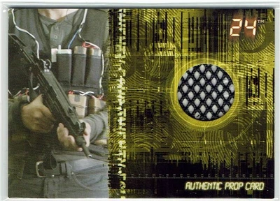 24 Season 5 Artbox Prop Relic Card P1 Villain Vest #052/190 - Image 1 of 2