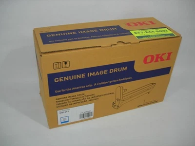 OKI OKIDATA NEW GENUINE IMAGE DRIM CYAN ES7412 46507407 - Image 1 of 2