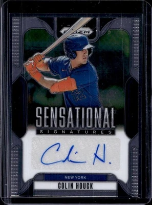 2025 Prizm Colin Houck Sensational Signatures Auto #SS-CH Mets - Image 1 of 2