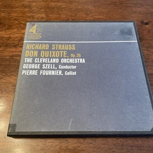 FOURNIER - SZELL Strauss: Don Quijote REEL TO REEL 7 1/2 IPS 4-Track Epic EC 815 - Bild 1 von 4