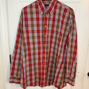 Burberry London kariertes Button-Down Hemd Größe L - Bild 1 von 7