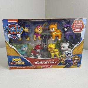 Paw Patrol & Cat Pack Figure Gift Set of 8 Target Exclusive Nickelodeon Action - Picture 1 of 6