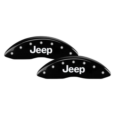For Jeep Grand Cherokee L 22-24 Caliper Covers Gloss Black Caliper Covers w Jeep Foto 1 de 3