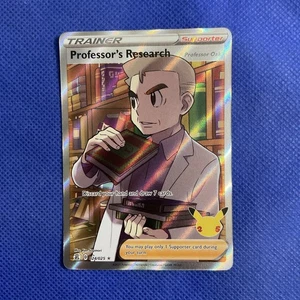 Pokémon Karte Professor's Research 024/025 Ultra Rare Celebrations - Bild 1 von 2