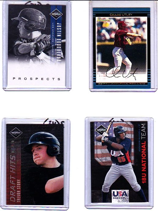 2011 LEAF LIMITED BB #21 JUSTIN BOUDREAUX RC  MACH #249/249 - Image 1 of 1