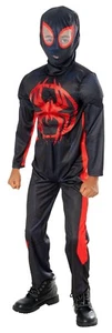 SALE Miles Morales Spiderman Childrens Costume Fancy Dress Marvel - Picture 1 of 1