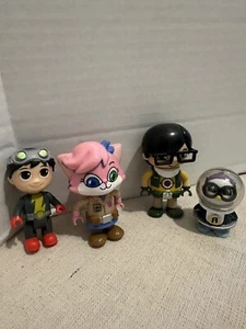 RYAN'S WORLD * Lote de figuras de acción * Gato - Pingüino - 4 figuras - Imagen 1 de 8