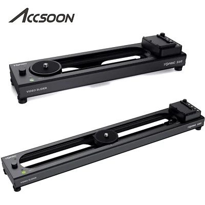 Accsoon Toprig S40/ S60 Motorized Slider Rail Track Panorama Camera Video Shoot - Image 1 of 4