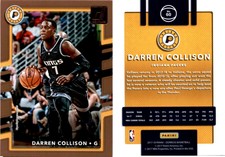 Darren Collison 2017 Donruss Basketball Card 60  Indiana Pacers