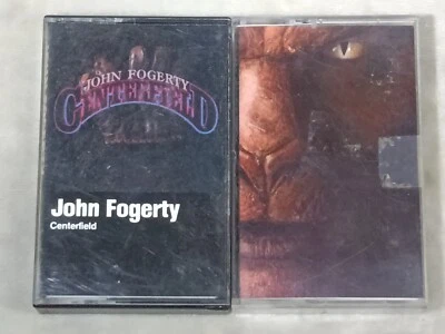 John Fogerty кассетная лента лот из 2 Centerfield Eye of the Zombie Warner Bros.  - Изображение 1 из 4