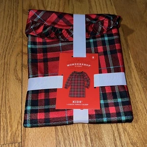 Wondershop At Target Pajamas Nightie Sleep Gown Sleepshirt Girls Plaid Pajamas 5 - Picture 1 of 6