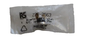 Bimetallic Thermostat N/C Opens at 25C RS228-2563 - Picture 1 of 1