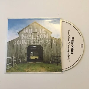 WILLIE NELSON - COUNTRY MUSIC - RARE PROMO CD !!! - Imagen 1 de 2