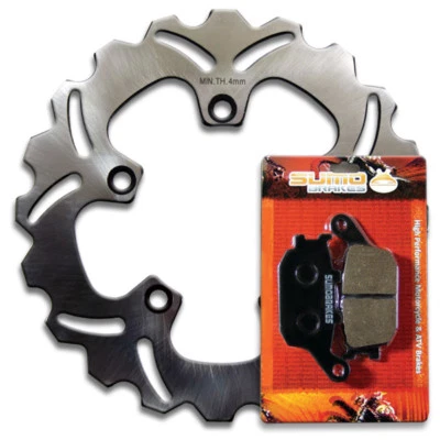 Rotor de freno trasero Yamaha + pastillas FZ6R [2009-2017] XJ6 Diversion 600 N/F/S 2009-2013 Foto 1 de 3