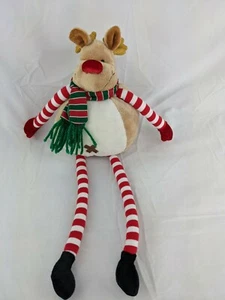 Peluche Fiesta Reno Sentado 7 Pulgadas Navidad Peluche Juguete - Imagen 1 de 8