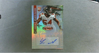 2014 Contenders Championship Ticket Auto #187A Yawin Smallwood Falcons #'d 94/99 - Image 1 of 2
