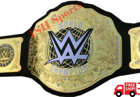 New World Heavyweight Championship Title Replica Wrestling Leather Belt 2MM 2023 Cover