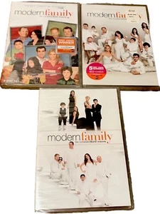 Modern Family Complete Seasons 1 2 3 DVD Sets Series Lot New Sealed - Picture 1 of 8