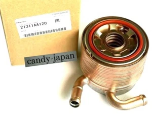 Subaru Impreza WRX STI Forester Genuine Oil Cooler Complete OEM Car 21311AA120 - Picture 1 of 24