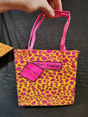 Betsey Johnson, Cheetah/Leopard, Shopper Tote, Bag, Betseyville, NWT, Colorful - Image 1 of 4