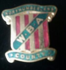 Northumberland County Women's Bowling Association enamel pin badge. We've more.