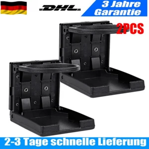 2er VW Bus T3 T4 Getränkehalter Becherhalter Becher Halter Getränke SCHWARZ DHL - Bild 1 von 13