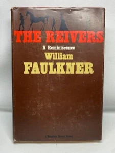 THE REIVERS William Faulkner 1962 Hardcover w/DJ 1ST EDITION / 1ST PRINT - Picture 1 of 8
