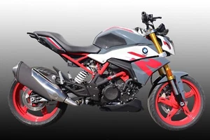 TECHSPEC BMW G 310 R (2021-STROM) SCHLANGENLEDER TANKGRIFFE 62-1025-SS - Bild 1 von 5