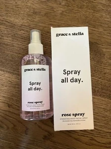 Grace & Stella Hydrating Rose Facial Spray All Day 8.11 fl oz - Picture 1 of 2