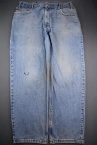 Pantalones de mezclilla vintage 2000 para hombre Levi's 570 de ajuste holgado talla 36x30 - Imagen 1 de 12