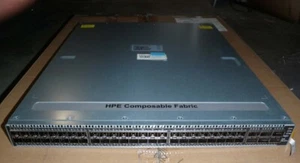 HPE CF FM 2072 6 Port QSFP-48 Port 10Gb SFP+ Switch FB Mod-R0Y48A-2x PSU - Picture 1 of 1