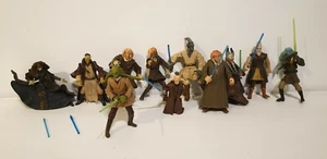 STAR WARS: VARIAS FIGURAS DE ACCIÓN DE CABALLERO JEDI DE LAS PELÍCULAS DE STAR WARS (POR) - Imagen 1 de 10