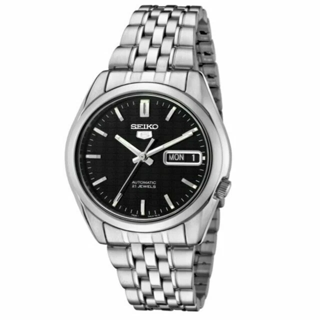 Seiko 5 Sports Men's Black Watch - SNK361