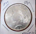 Peace Silver Dollar 1922 Gem Bu Frosty Blazer