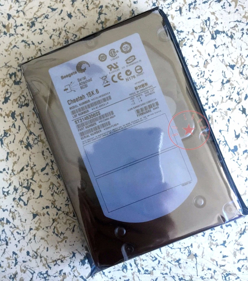SEAGATE ST3146356SS 146GB 15K 3.5" SAS HARD DRIVE - Image 1 of 1