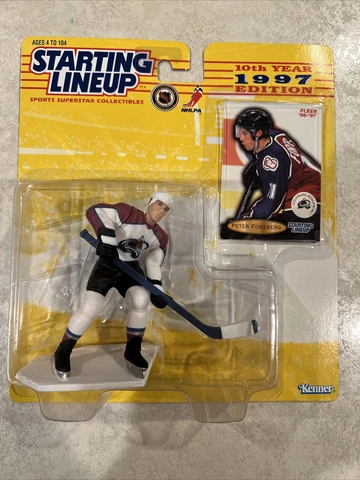 Starting Lineup NHL PETER FORSBERG Action Figure 1997 NIB Cover