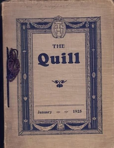 Anuario de escuela secundaria Parkersburg 1925, pluma, Parkersburg, Virginia Occidental - Imagen 1 de 4
