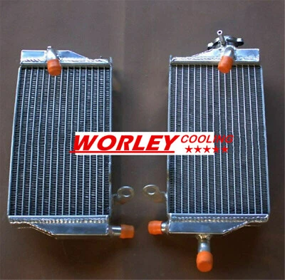 For Aprilia MXV 450 MXV450 2008-2015 2014 2013 2012 Aluminum Radiator 09 10 11 - Image 1 of 3