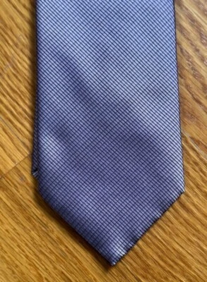 Corbata para hombre MARKS & SPENCER púrpura lavanda Reino Unido con rayas usada limpia Foto 1 de 3